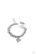 Load image into Gallery viewer, Paparazzi Jewelry Bracelet Prim and Pretty - Silver