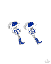 Load image into Gallery viewer, Paparazzi Jewelry Earrings Swing Dance Delight - Blue