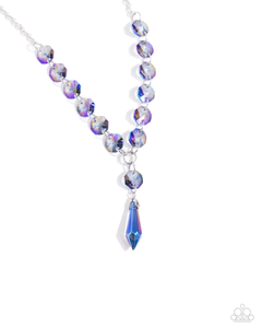 Paparazzi Jewelry Necklace Celestial Class - Blue