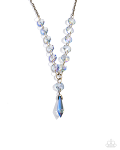 Paparazzi Jewelry Necklace Celestial Class - Blue