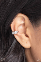 Load image into Gallery viewer, Paparazzi Jewelry Earrings Serrated Season - Silver