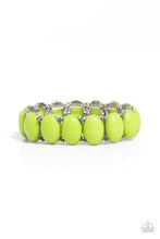 Load image into Gallery viewer, Paparazzi Jewelry Bracelet Starting OVAL - Green