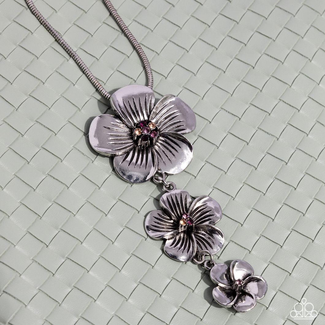 Paparazzi Jewelry Necklace Wallflower Whimsy - Purple