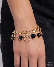 Load image into Gallery viewer, Paparazzi Jewelry Bracelet Framed Future - Gold