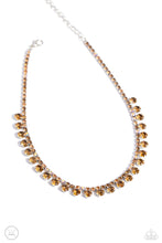 Load image into Gallery viewer, Paparazzi Jewelry Necklace Ritzy Rhinestones - Brown