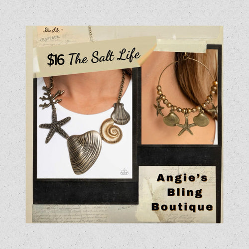 Paparazzi Jewelry Along the Reef - Brass