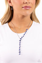 Load image into Gallery viewer, Paparazzi Jewelry Necklace Diagonal Daydream - Blue