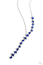 Load image into Gallery viewer, Paparazzi Jewelry Necklace Diagonal Daydream - Blue