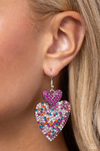 Load image into Gallery viewer, Paparazzi Jewelry Earrings Flirting Flourish - Pink