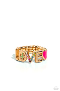 Paparazzi Jewelry Ring Unlimited Love - Gold