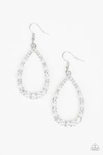 Load image into Gallery viewer, Paparazzi Jewelry Earrings Gala Go-Getter - White