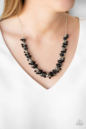 Paparazzi Jewelry Necklace BRAGs To Riches - Black