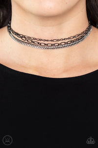Paparazzi Exclusive Necklace Glitter and Gossip Choker