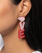 Load image into Gallery viewer, Paparazzi Jewelry Earrings Visible Valentines