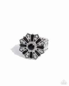 Paparazzi Jewelry Ring Sensational Splendor - Black