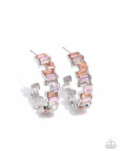 Load image into Gallery viewer, Paparazzi Jewelry Earrings Fashionably Framed - Orange