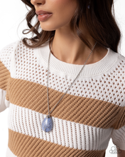 Load image into Gallery viewer, Paparazzi Jewelry Necklace Stony Status - Blue