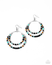 Load image into Gallery viewer, Paparazzi Jewelry Earrings Audacious Arrangement - Black