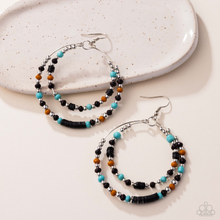 Load image into Gallery viewer, Paparazzi Jewelry Earrings Audacious Arrangement - Black