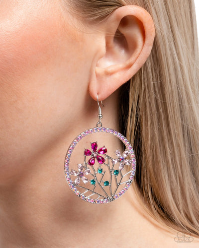 Paparazzi Jewelry Earrings Basic Bouquet - Pink