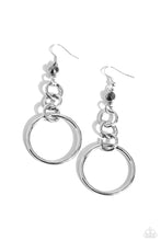 Load image into Gallery viewer, Paparazzi Jewelry Earrings Glitzy Gesture - Silver