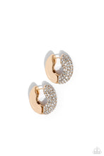 Load image into Gallery viewer, Paparazzi Jewelry Earrings Combustible Confidence - Gold