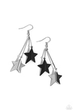 Load image into Gallery viewer, Paparazzi Jewelry Earrings Stellar STAGGER - Black