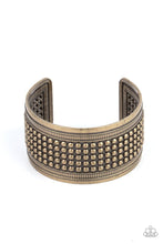 Load image into Gallery viewer, Paparazzi Jewelry Bracelet Gladiator Glam - Brass