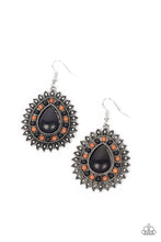 Load image into Gallery viewer, Paparazzi Jewelry Earrings Sagebrush Sabbatical Black