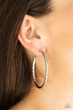 Load image into Gallery viewer, Paparazzi Jewelry Earring Urban Upgrade - Silver
