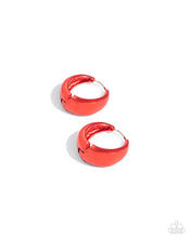 Load image into Gallery viewer, Paparazzi Jewelry Earrings Colorful Curiosity - Red
