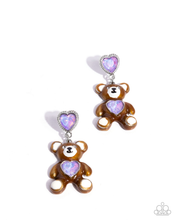 Load image into Gallery viewer, Paparazzi Jewelry Earrings Traditional teddy