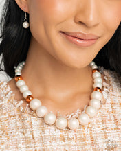 Load image into Gallery viewer, Paparazzi Jewelry Necklace Pearl Platoon