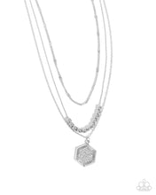 Load image into Gallery viewer, Paparazzi Jewelry Necklace Clandestine Chains - Silver