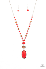 Load image into Gallery viewer, Paparazzi Jewelry Necklace Naturally Essential - Red