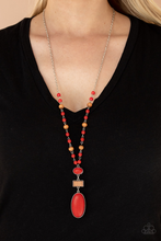 Load image into Gallery viewer, Paparazzi Jewelry Necklace Naturally Essential - Red