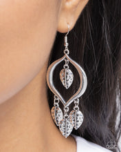 Load image into Gallery viewer, Paparazzi Jewelry Earrings Leafy Landmark - Silver