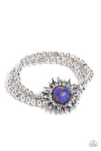 Load image into Gallery viewer, Paparazzi Jewelry Bracelet Sunflower Serenity - Purple