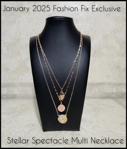 Paparazzi Jewelry Necklace Stellar Spectacle - Multi