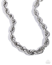 Load image into Gallery viewer, Paparazzi Jewelry Necklace Complete Curves - Silver