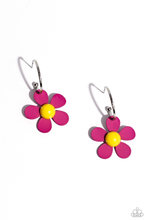 Load image into Gallery viewer, Paparazzi Jewelry Earrings More FLOWER To You! - Pink
