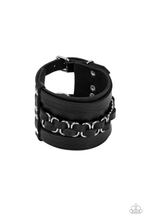 Load image into Gallery viewer, Paparazzi Jewelry Men Rocker Attitude - Black