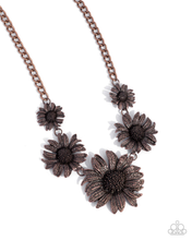 Load image into Gallery viewer, Paparazzi Jewelry Necklace Sunflower Spring - Copper