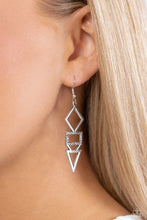 Load image into Gallery viewer, Paparazzi Jewelry Earrings Glamorously Geometric - Silver