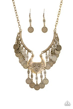 Load image into Gallery viewer, Paparazzi Jewelry Necklace Treasure Temptress - Brass