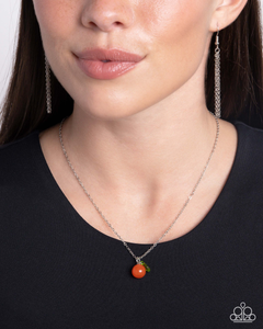 Paparazzi Jewelry Necklace Orange Opulence - Orange