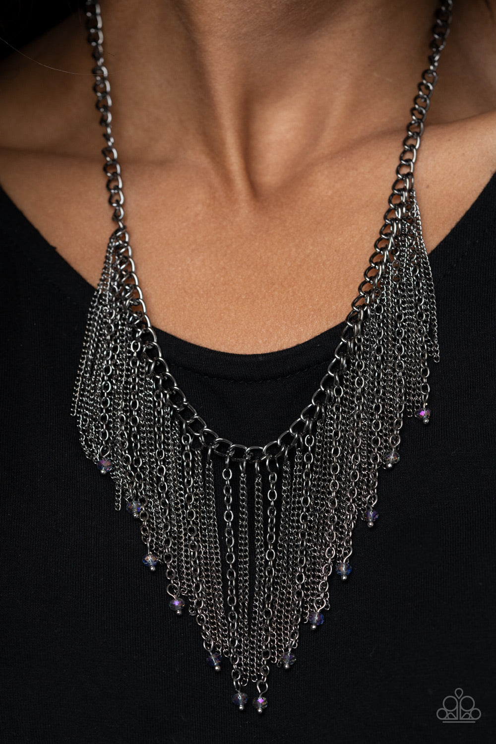 Paparazzi Jewelry Necklace Cue The Fireworks - Multi