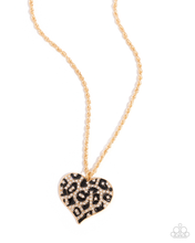 Load image into Gallery viewer, Paparazzi Jewelry Necklace Cheetah Compound - Gold