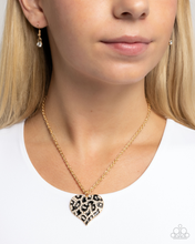 Load image into Gallery viewer, Paparazzi Jewelry Necklace Cheetah Compound - Gold