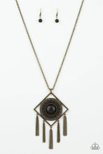 Load image into Gallery viewer, Paparazzi Jewelry Necklace Sandstone Solstice - Brass